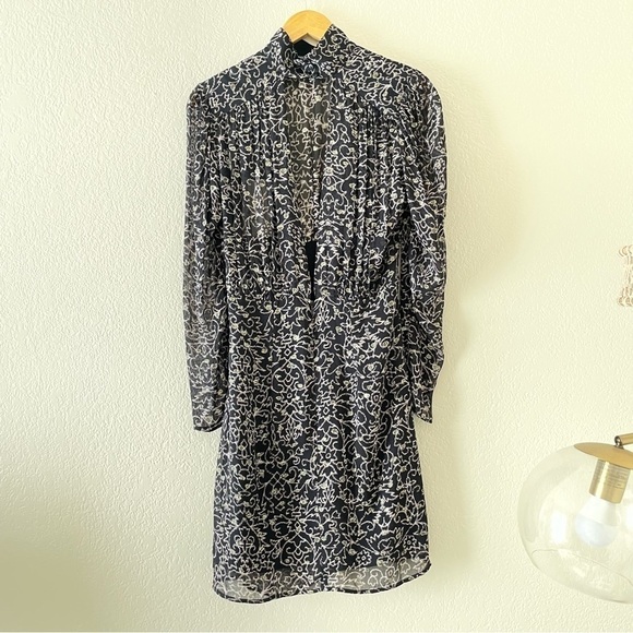 BA&SH Robe Acia Mini Dress - Picture 11 of 12